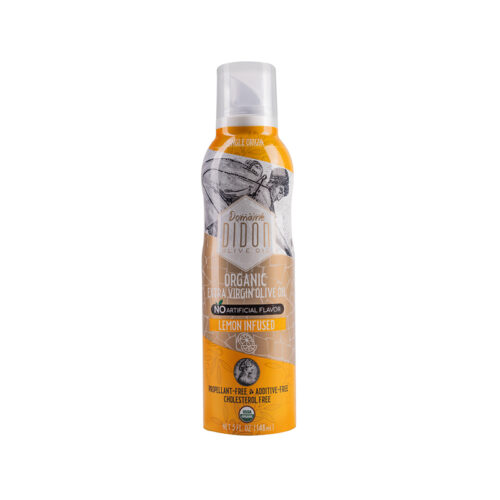 Domaine Didon Organic Extra Virgin Olive Oil Spray – Lemon Infused – 148 ml (5 fl oz)